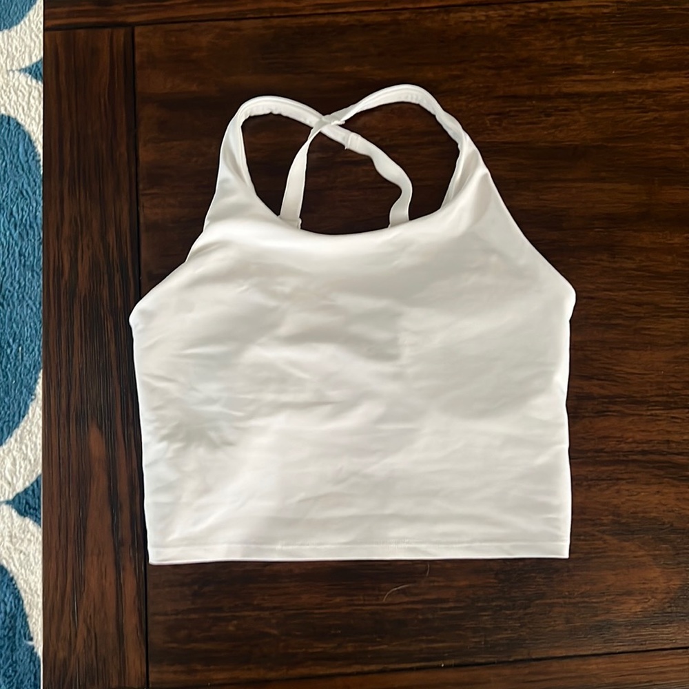 Athletic crop top